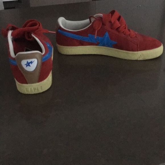 bape sta blue red
